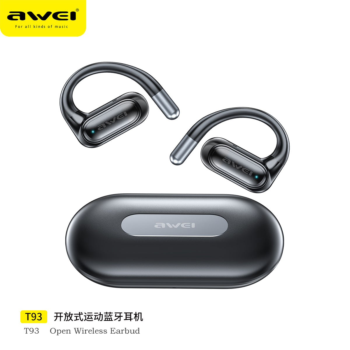 Awei T93 Auricolari Bluetooth 5.3