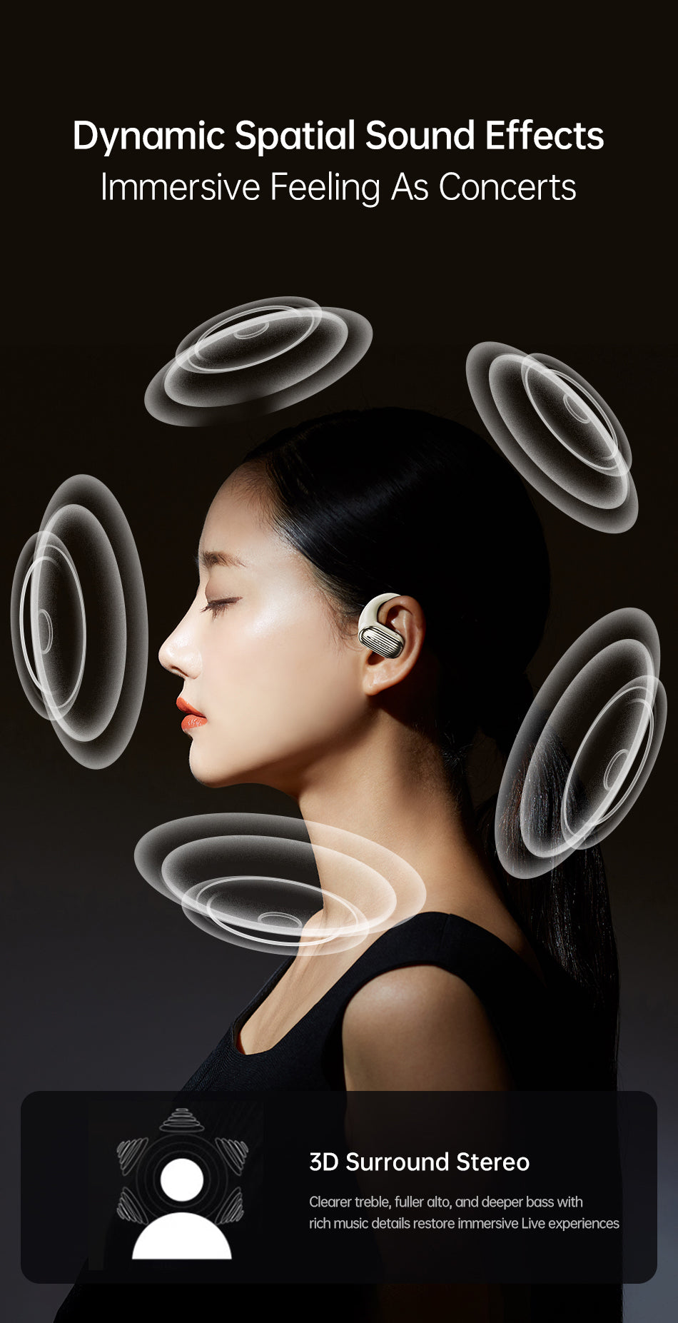 Awei T95 Auricolari open-ear