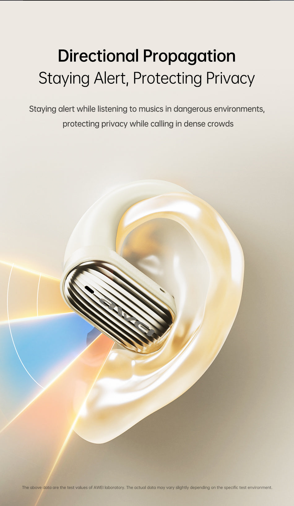 Awei T95 Auricolari open-ear