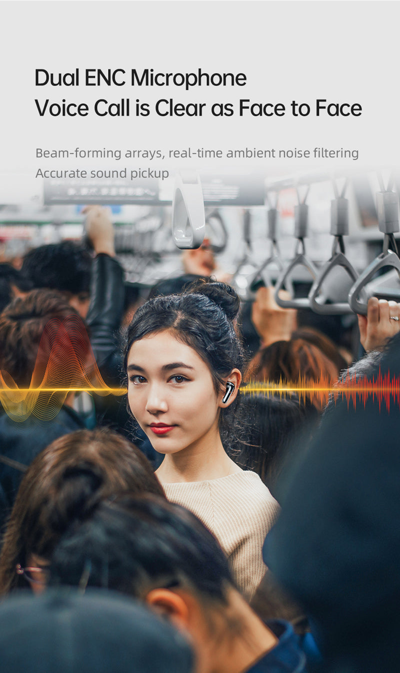 AWEI T79 ENC, coppie di cuffie Bluetooth con cancellazione del rumore