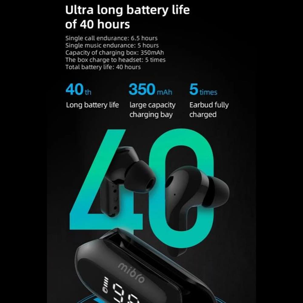XIAOMI Mibro 3 True Wireless Bluetooth Earbuds