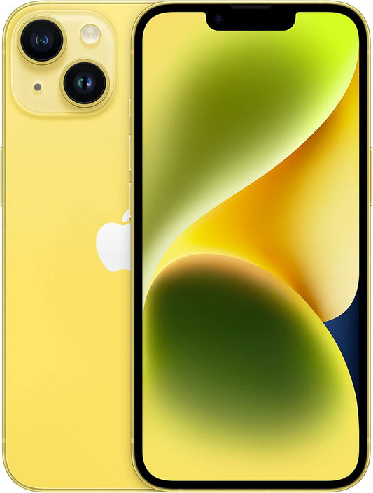 Apple iPhone 14, 256 GB, Giallo (Ricondizionato)