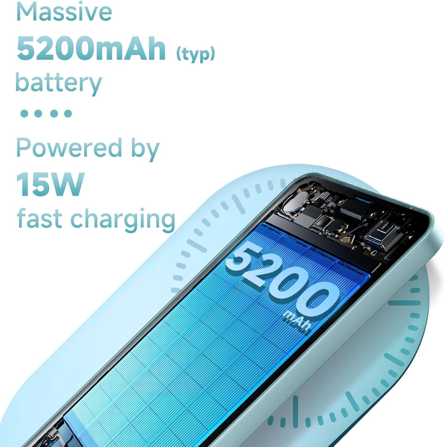 XIAOMI Redmi A5 Smartphone, 6.88" Display 120Hz, 4GB +128GB, Fotocamera AI 32MP, Batteria 5200 mAh, Sensore Impronte Laterale (Blu)