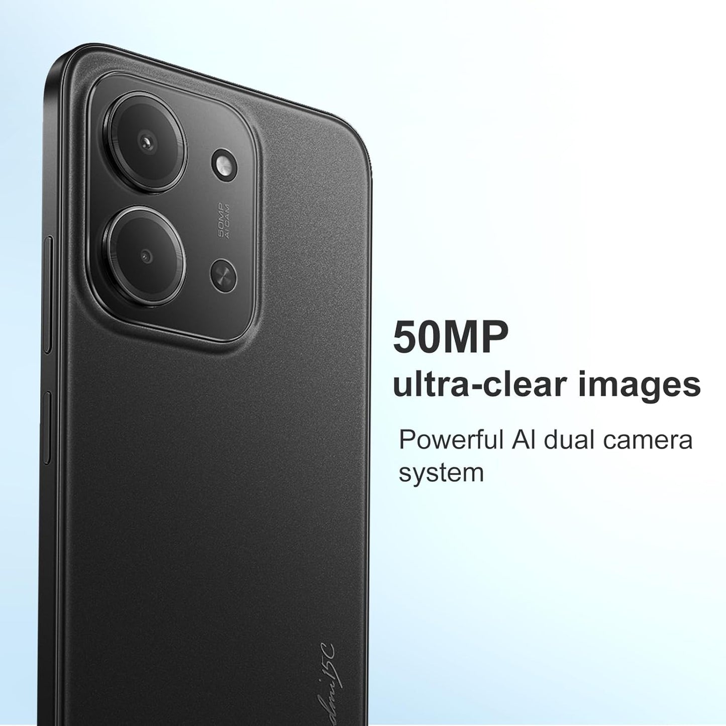 XIAOMI Redmi 15C 4+128GB Smartphone, Display 6.9" HD+ 120Hz, Batteria 6000mAh, Fotocamera 50MP