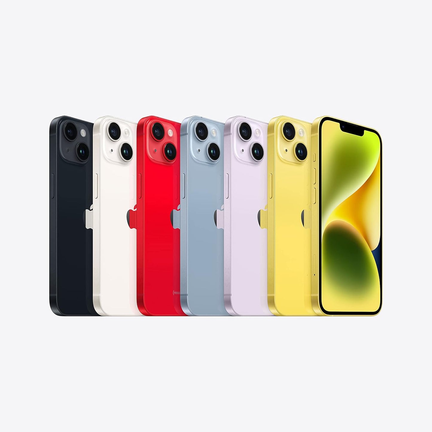 Apple iPhone 14, 256 GB, Giallo (Ricondizionato)